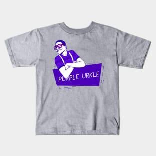 purple urkle Kids T-Shirt